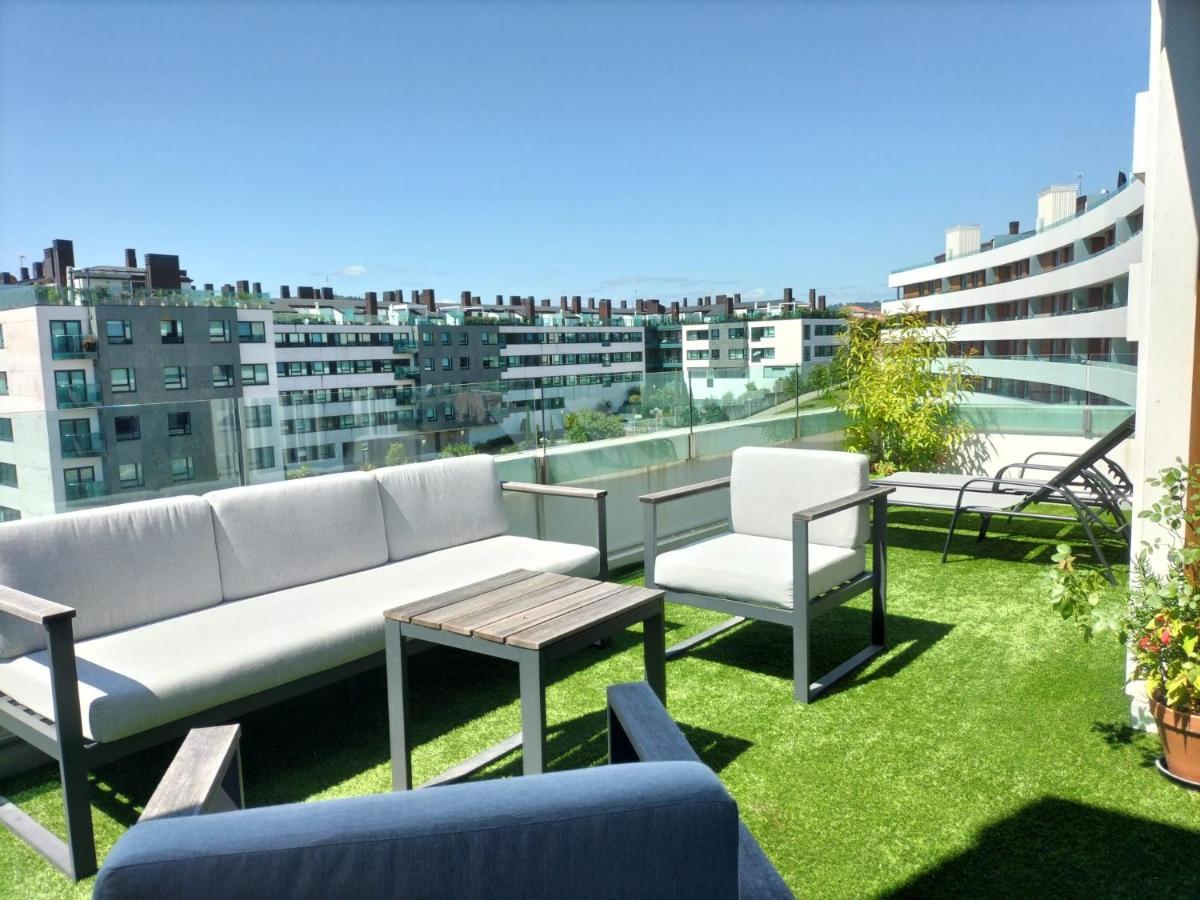 Preciosa Habitacionsuite En Atico Con Terraza II Santiago de Compostela Exterior foto